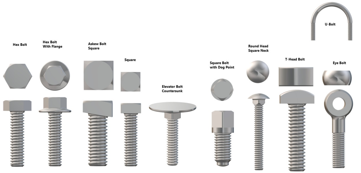 bolt stud nut